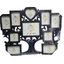 PF-9005 PS collage Frame white10 assorted openings white tree