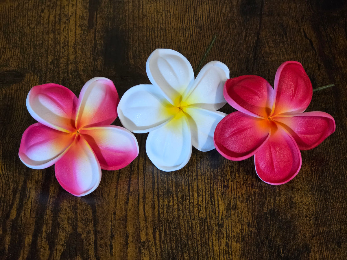 Plumeria Type BO - Stem / #1, #4, #8 (10 pcs each)