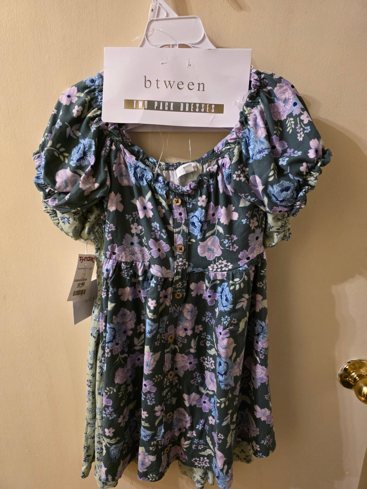 Btween 2 pack dress green floral tjmaxx hnl 2026
