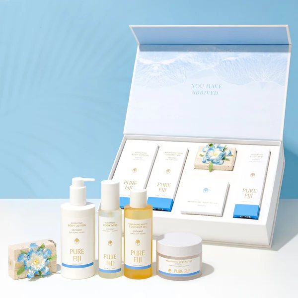 Pure Fiji Paradise Gift Set White Gingerlily