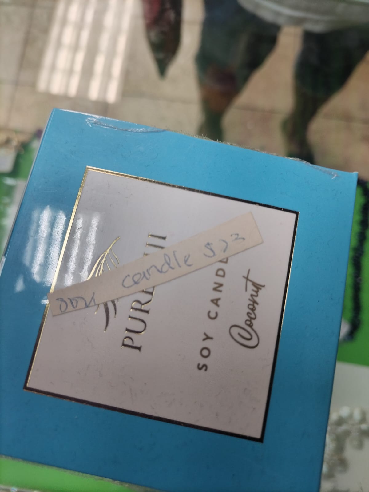 Soy candle pure Fiji