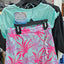 rs girls little mermaid 2 piece light blue size 5 & 6