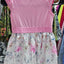 rs 1 dress pink top with flower bottom max & daisy size 6x, 6, 6x