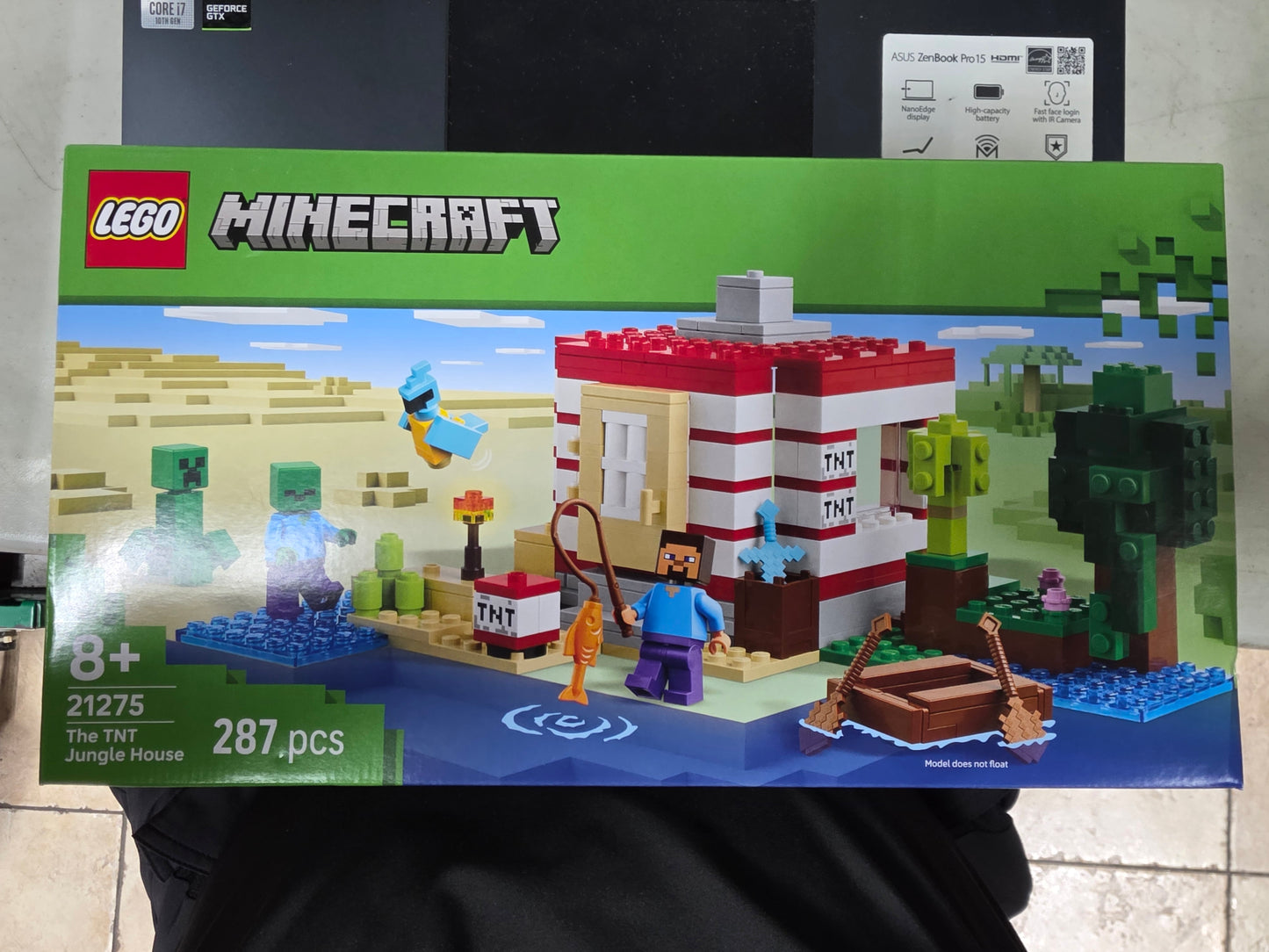 Lego Minecraft 21275 The TNT Jungle House