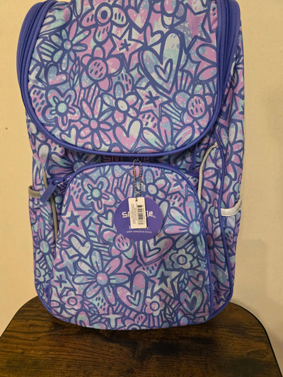 Surreal Access Backpack pirple pink star and flower