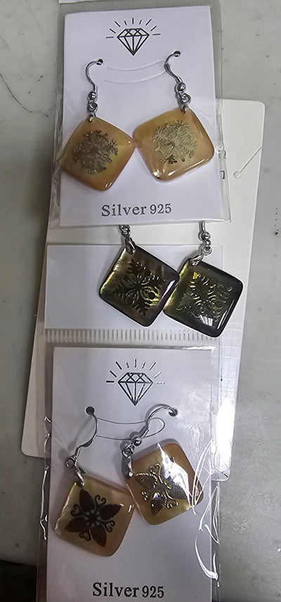 MISC beaded Starfish Earrings