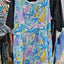WM WONDER NATION GIRLS DRESS WN BOW BACK DRESS BLUE AND YELLOW COLORS