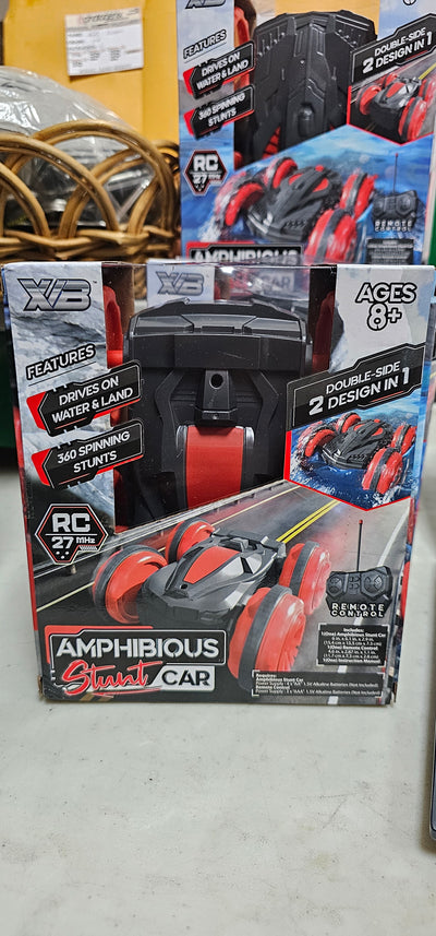 Remote control Amhibious stunt car