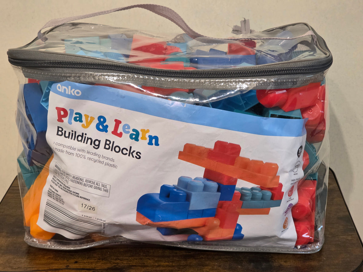 BLOCK BAG 100PC solid color