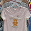 rs bkind 3 piece tops pink white with black stripes and brown with hearts size 12