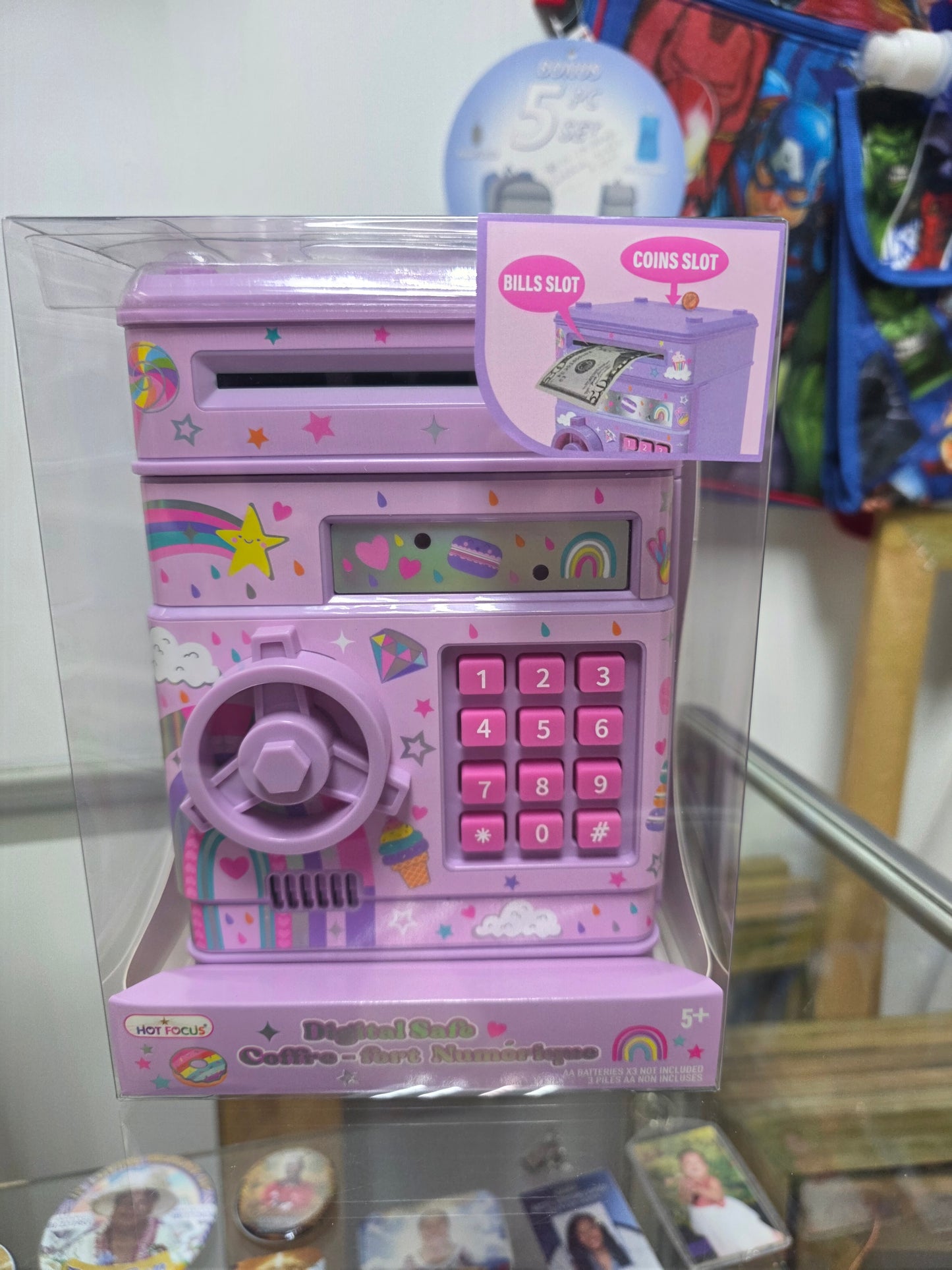 420RB	Digital Safe Rainbow