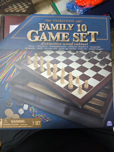 Family 10 Game Set NZ