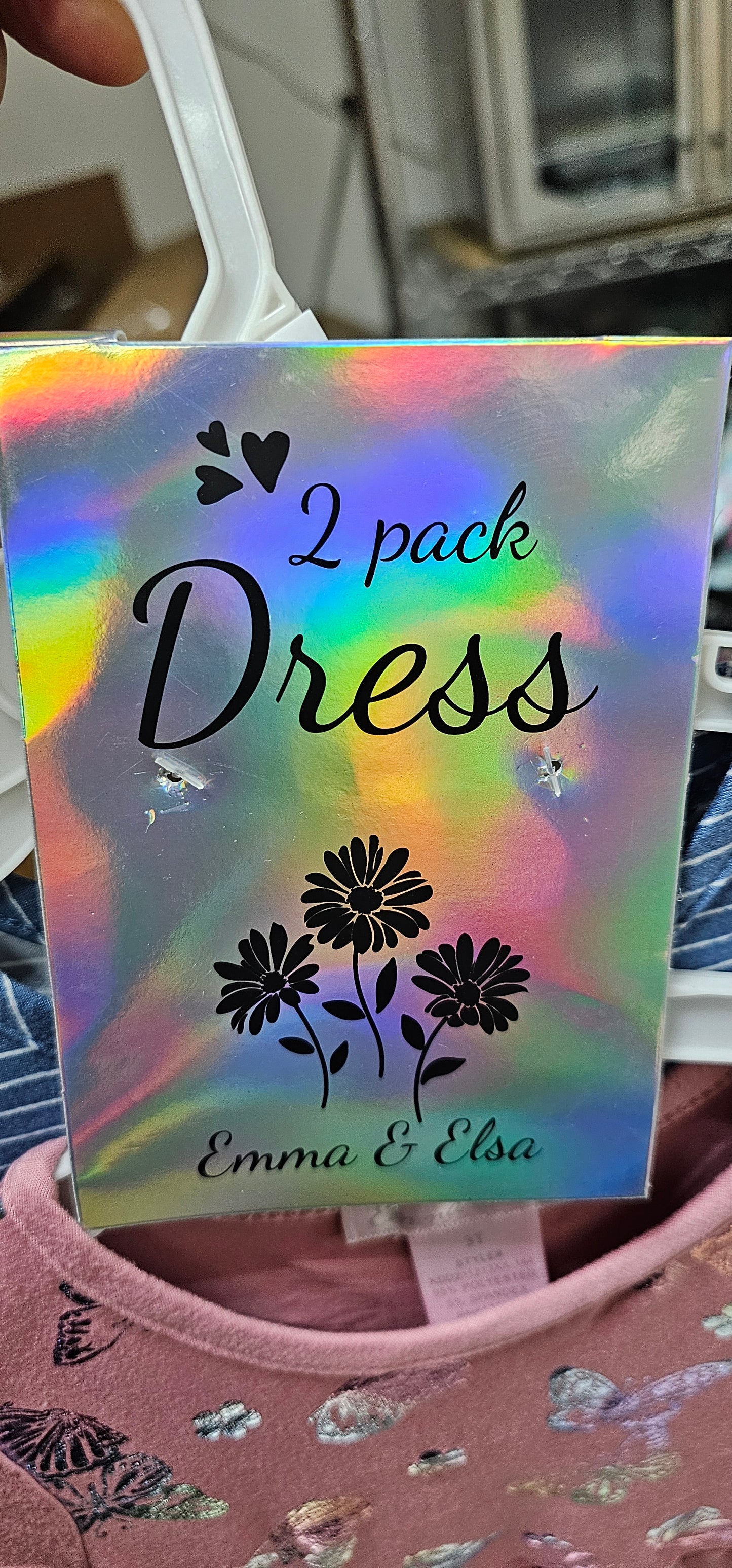 Girls dress Emma& Elsa 2 pack dress