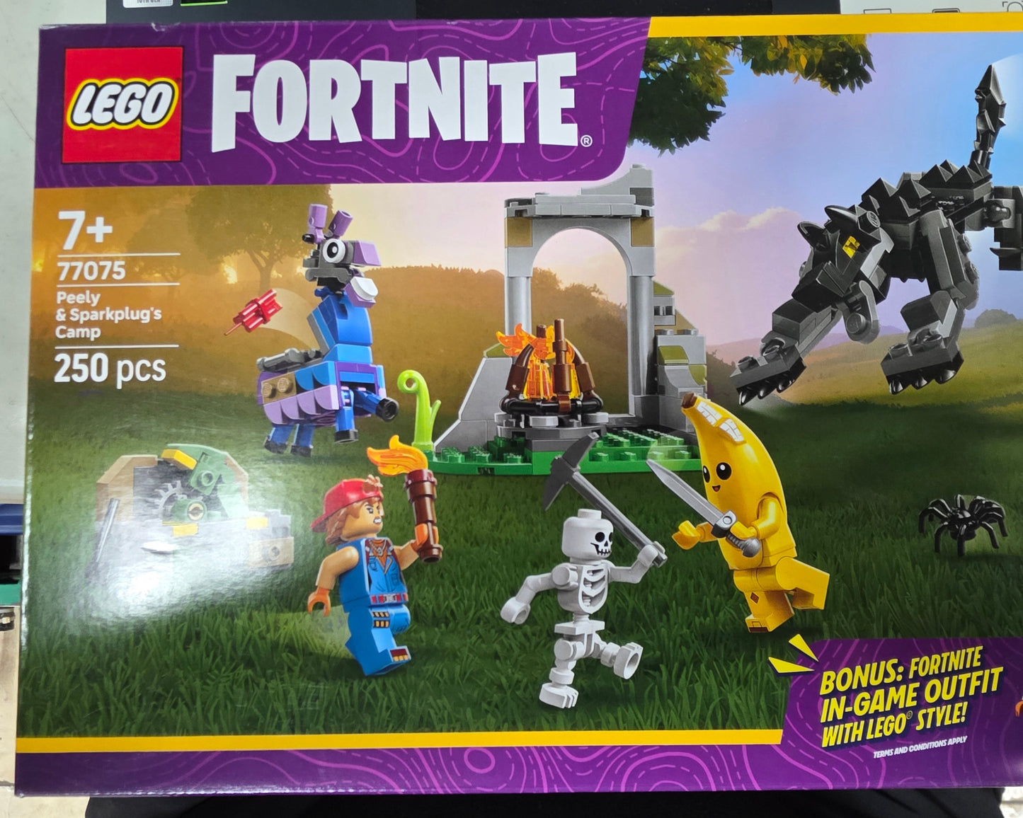 Lego 77075 peel & Sprakplugs Camp