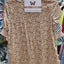 rs bkind 3 piece tops pink white with black stripes and brown with hearts size 12