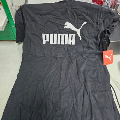 Boys puma shirt black size Large