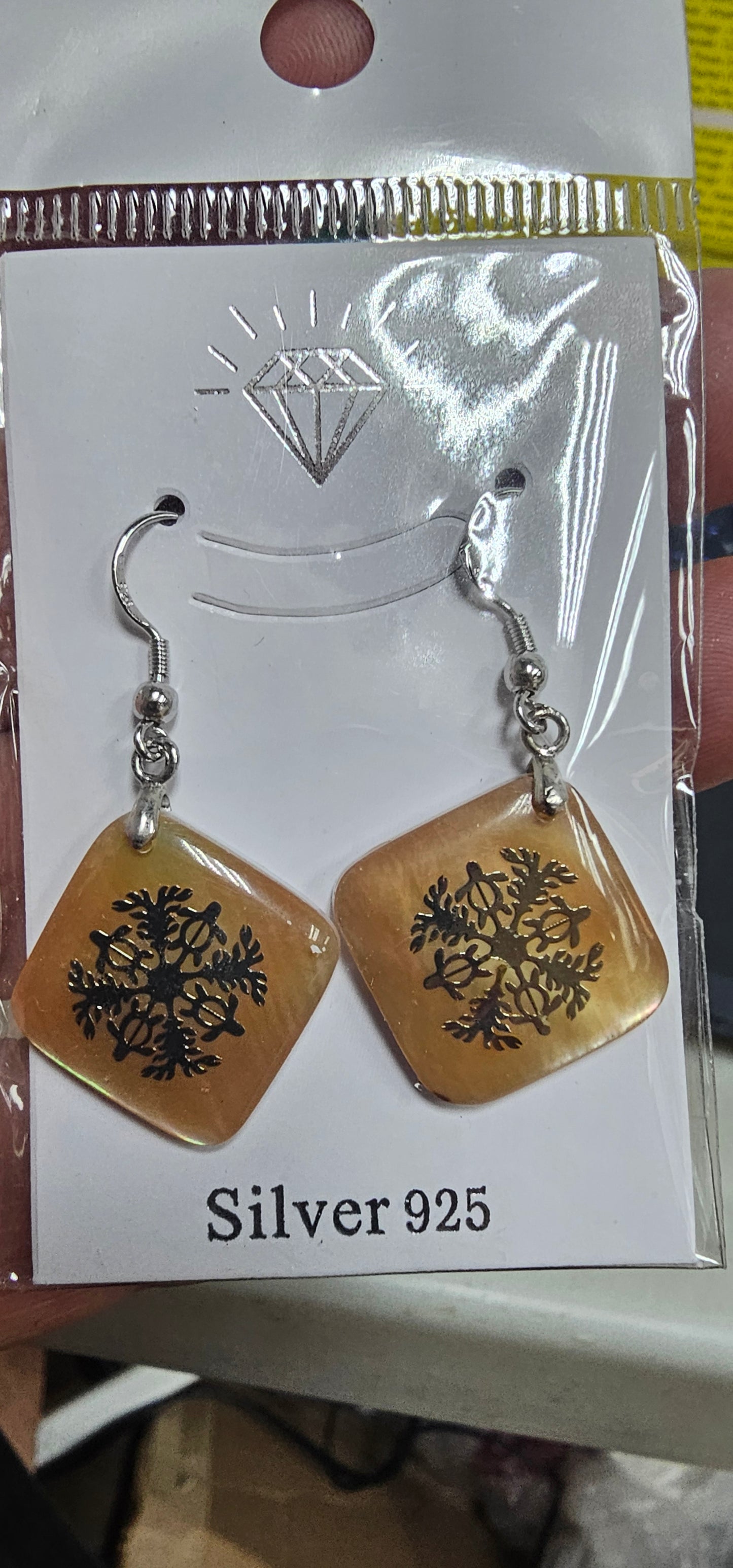 MISC beaded Starfish Earrings