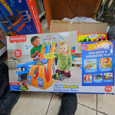 Fisher Price Little People Racing Loops Tower