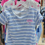 RS 3-piece Girls t-shirt pink velvet  pink,star print & forever blue