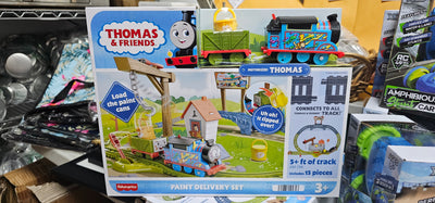 Thomas the tank engine paint delivery set