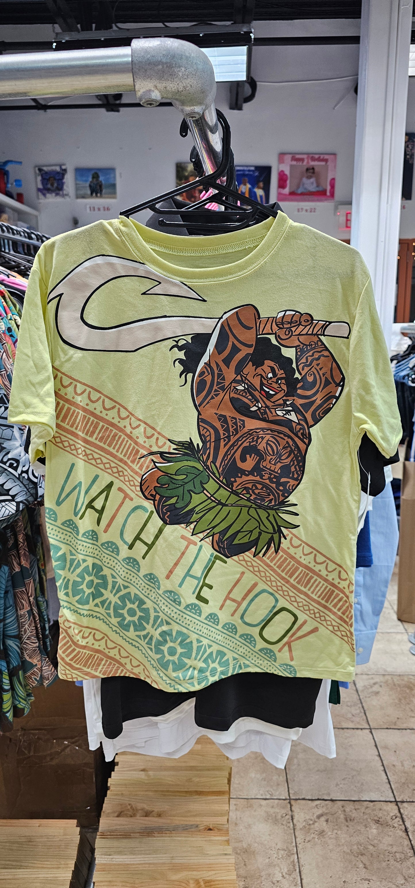 WM Moana and Maui T's Boys and Girls Disney