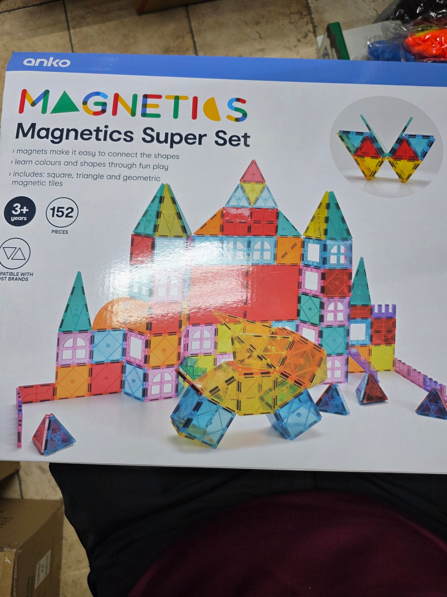 Magnetic Super Set 152 pieces