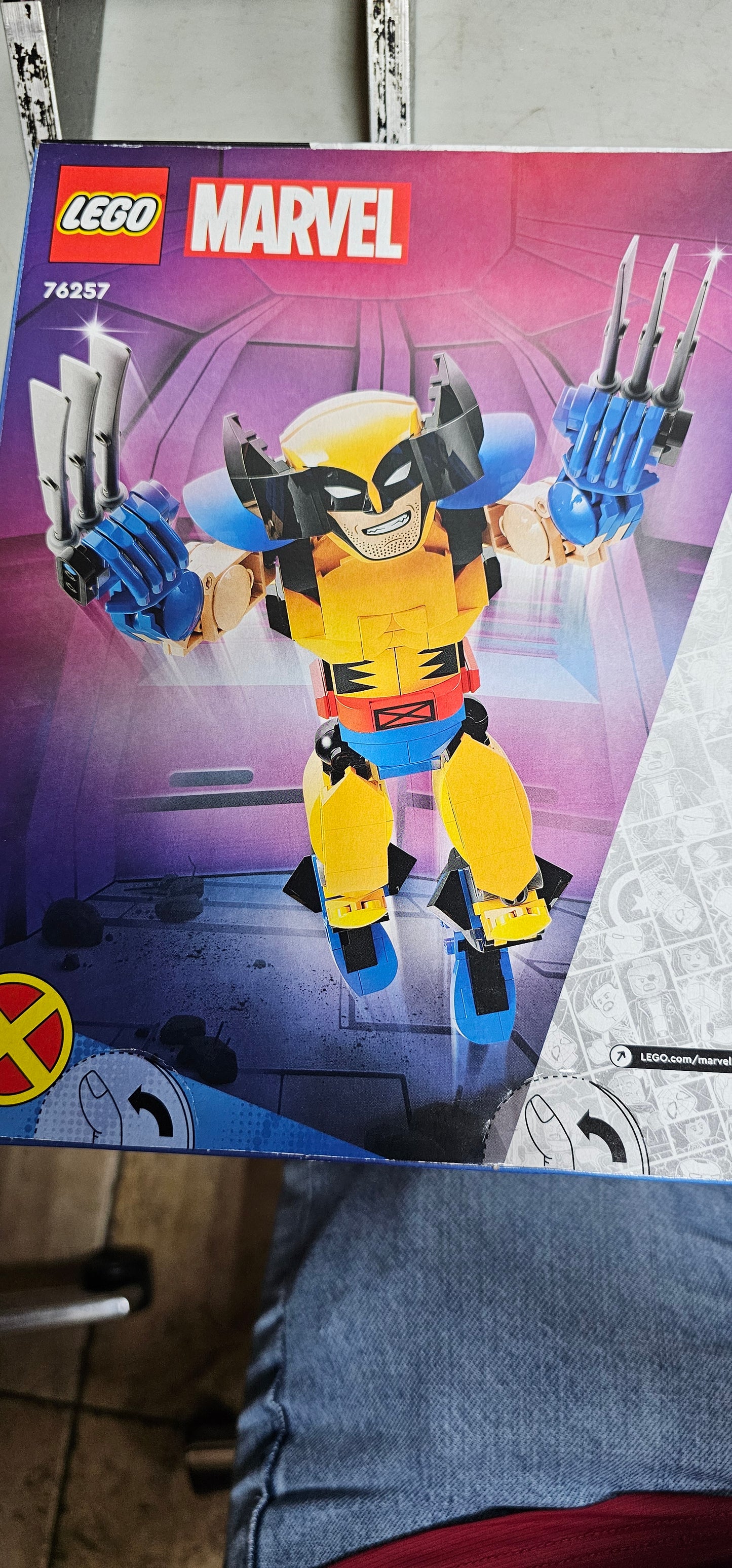 Lego 76257 Wolverine construction Figure