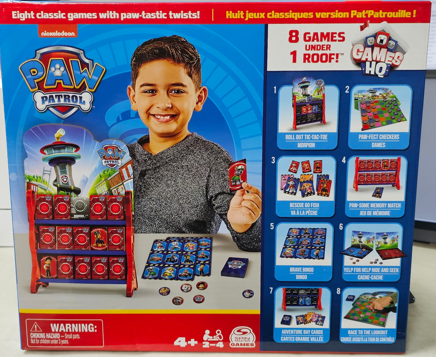 Paw Patrol 8 games under 1 roof. 3148