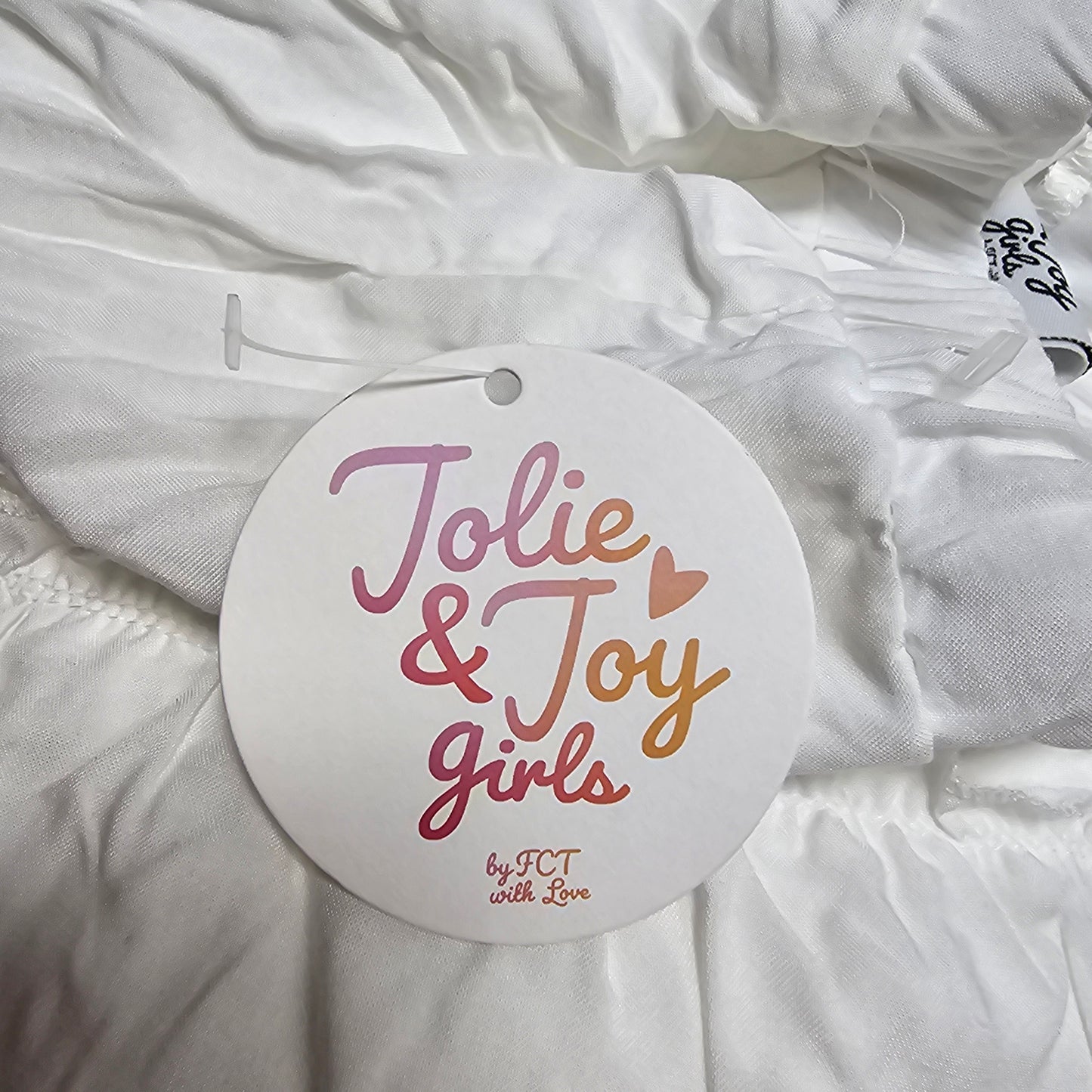 Girls white skirt Jolie & Joy Girls m 10/12