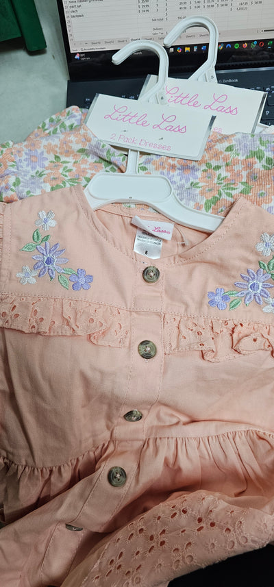 Little Lass Girls Dress size 6 and 5