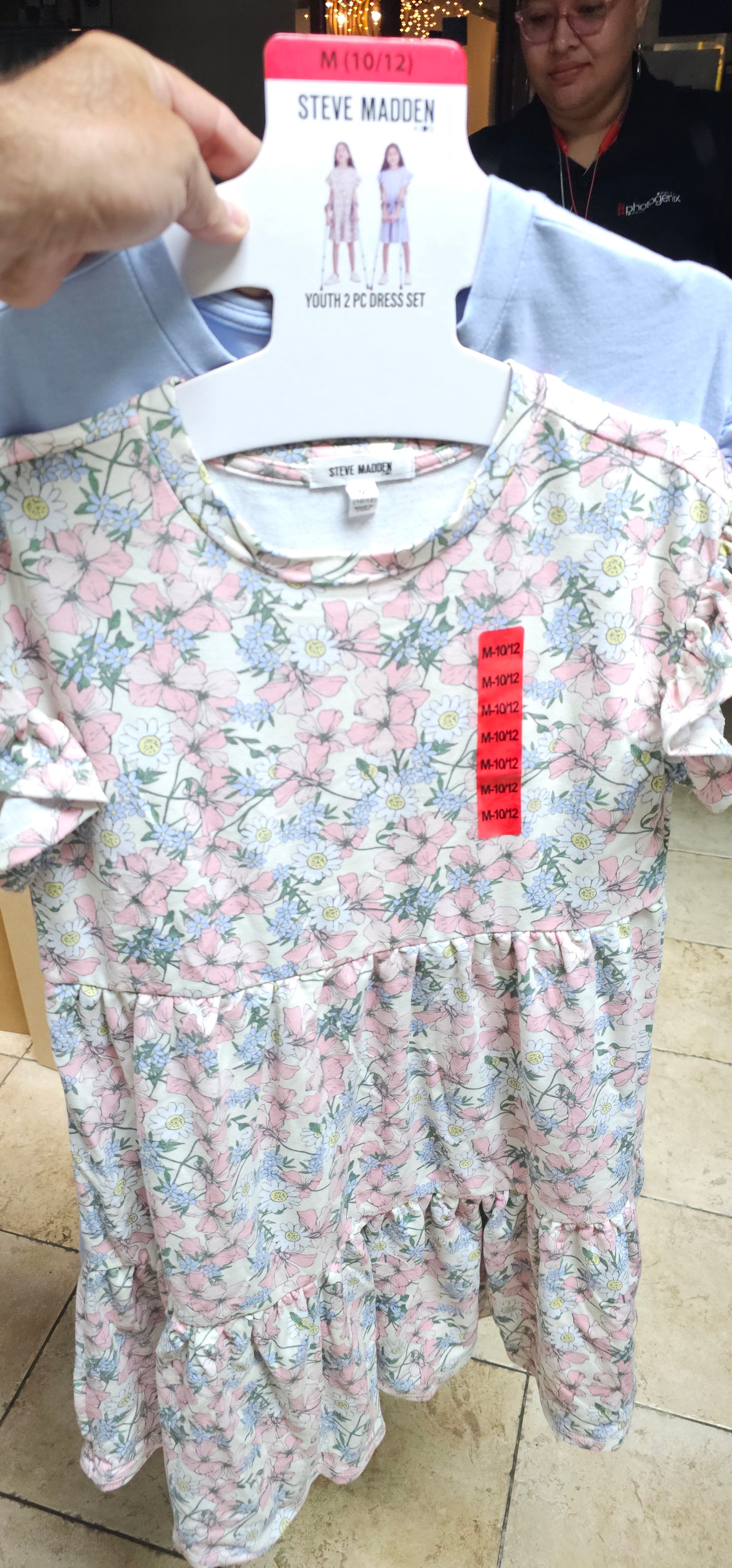 Steve madden youth 2pc dress set